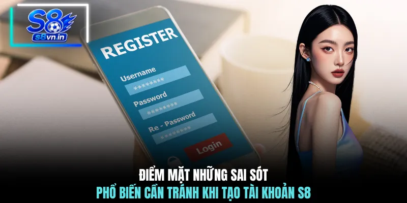 Đăng Ký S8 - Khám Phá Kho Game Cá Cược Đỉnh Cao 2026 4 Điểm mặt những sai sót phổ biến cần tránh khi tạo tài khoản S8